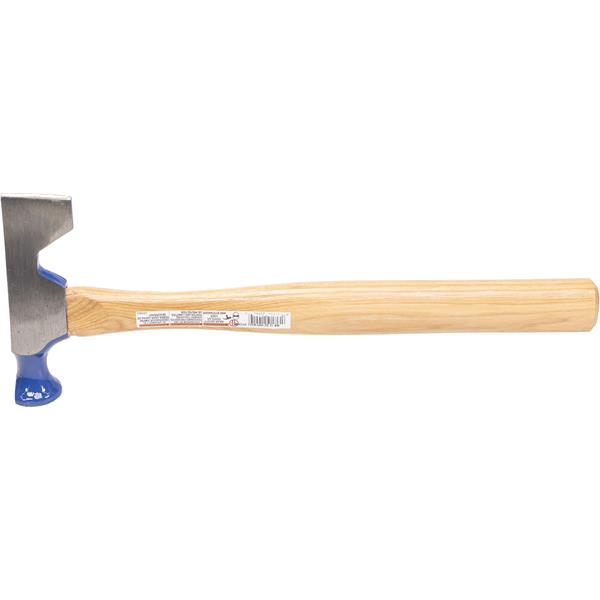 Side view of a Vaughan drywall hatchet