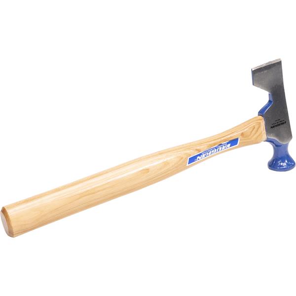 Side profile of a VAUGHAN drywall hatchet