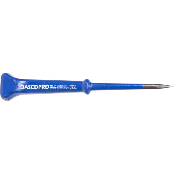 Side view of a DASCO PRO scratch awl tool.