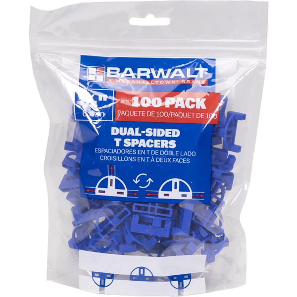 Packaging of BARWALT dual-sided tile spacers