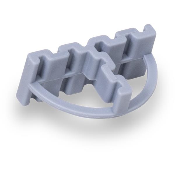 BARWALT Dual-Sided Tile Spacers with grey interlocking design.