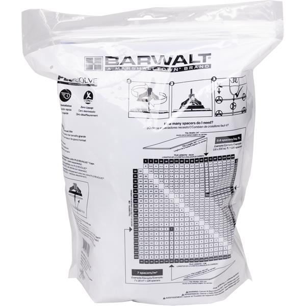 Bag of BARWALT PLS Revolve™ Tile Leveling System