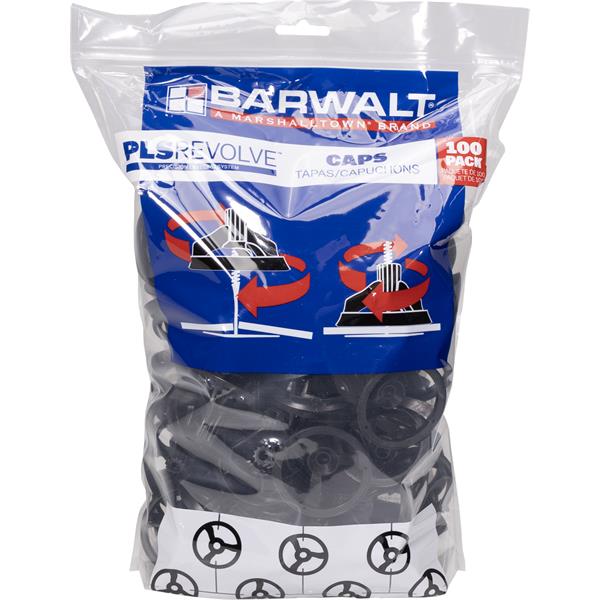 Bag of BARWALT PLS Revolve™ Tile Leveling System caps