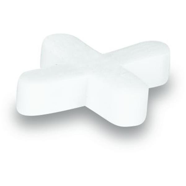 BARWALT The Original Tile Spacers in white cross shape.