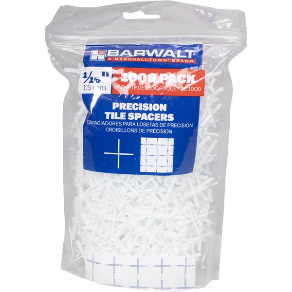 Bag of BARWALT precision tile spacers