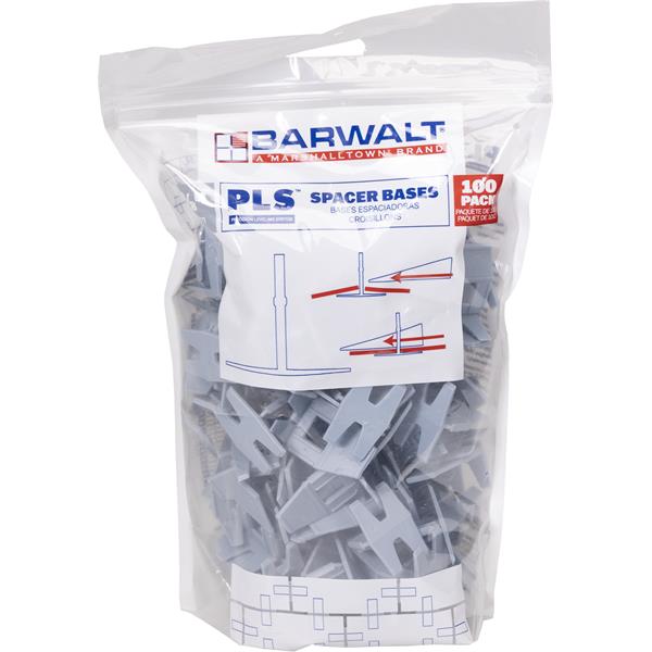 Bag of BARWALT PLS Tile Leveling System spacer bases