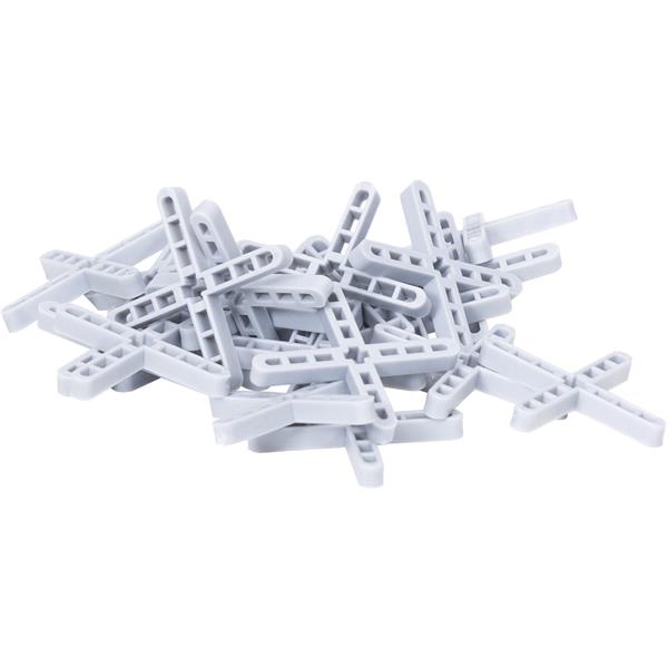 BARWALT precision leave-in tile spacers in a pile